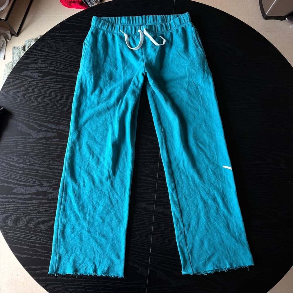 Pink Victoria's Secret Sweatpants Size S Blue Logo
